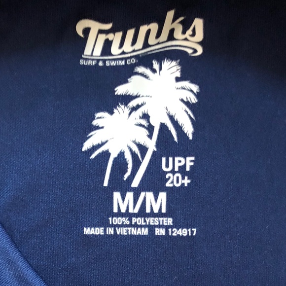 Trunks Surf and Swim Co Swim Top w/ UPF 20+ - Picture 2 of 3
